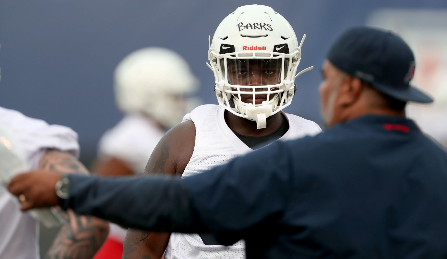 UA football day two